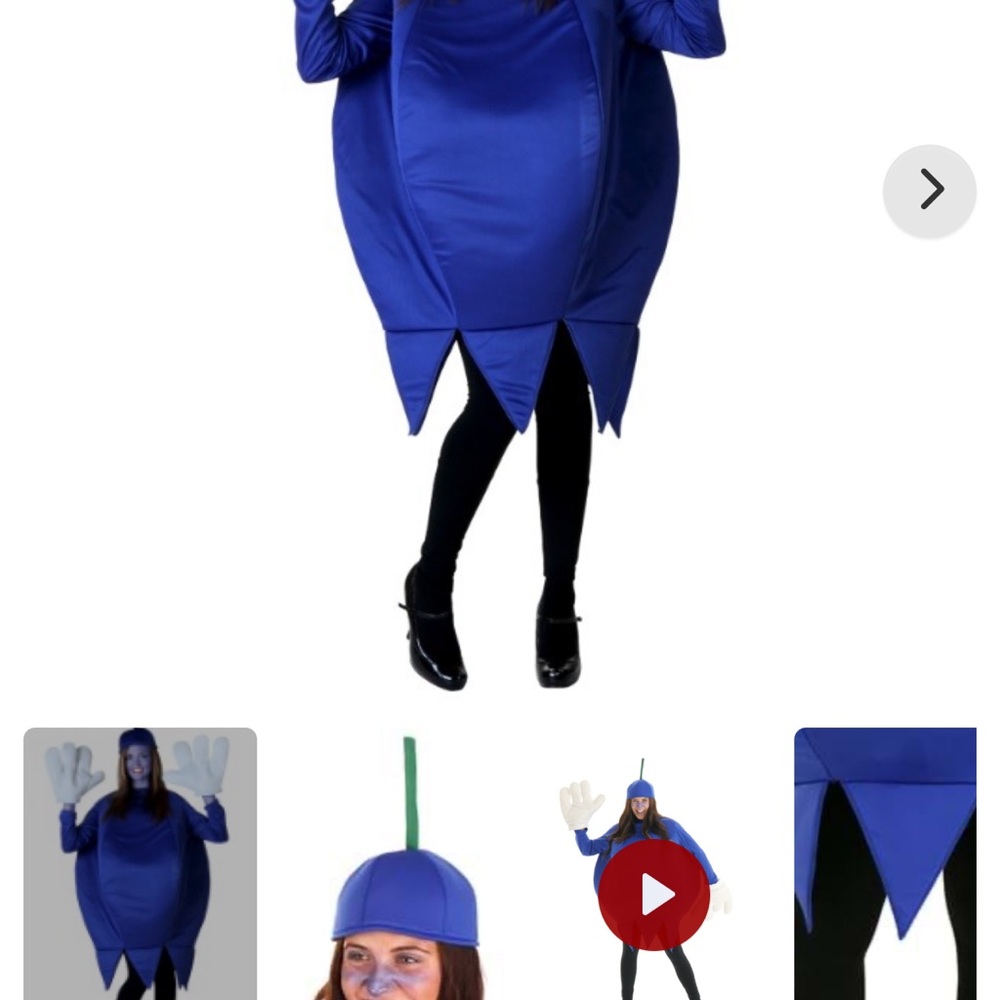 Blue Kids Costume